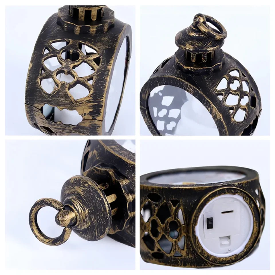 Family Personalized Custom Candlelight Lantern Ornament - Christmas Gift For Family Members