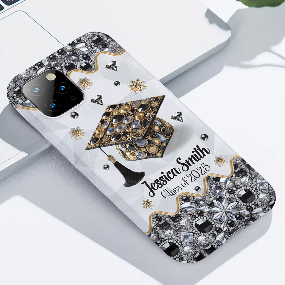 Personalized 2025 Grad Gift - Custom Printed Graduation Phone Case