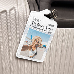 The Travel Times Personalized Photo Passport Cover And Luggage Tag Travel Set