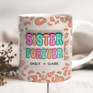 Personalized Besties For The Resties Mug Gift For Best Friends, BFF, Sisters