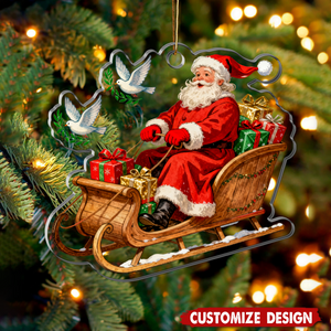 Snowman, Deer, Christmas Tree, Stockings, Snow House - Personalized Christmas Ornament Decorations Collection