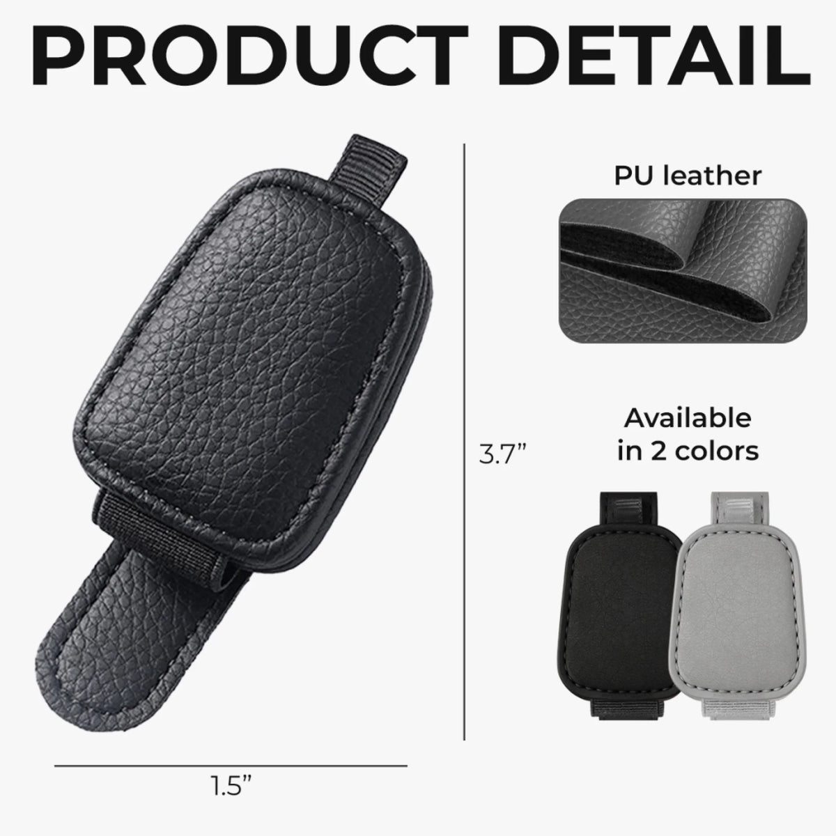 Custom Photo Drive Safe Daddy, Love Always - Family Personalized Custom Sunglasses Holder For Car Visor - Father's Day, Gift For Dad, Grandpa