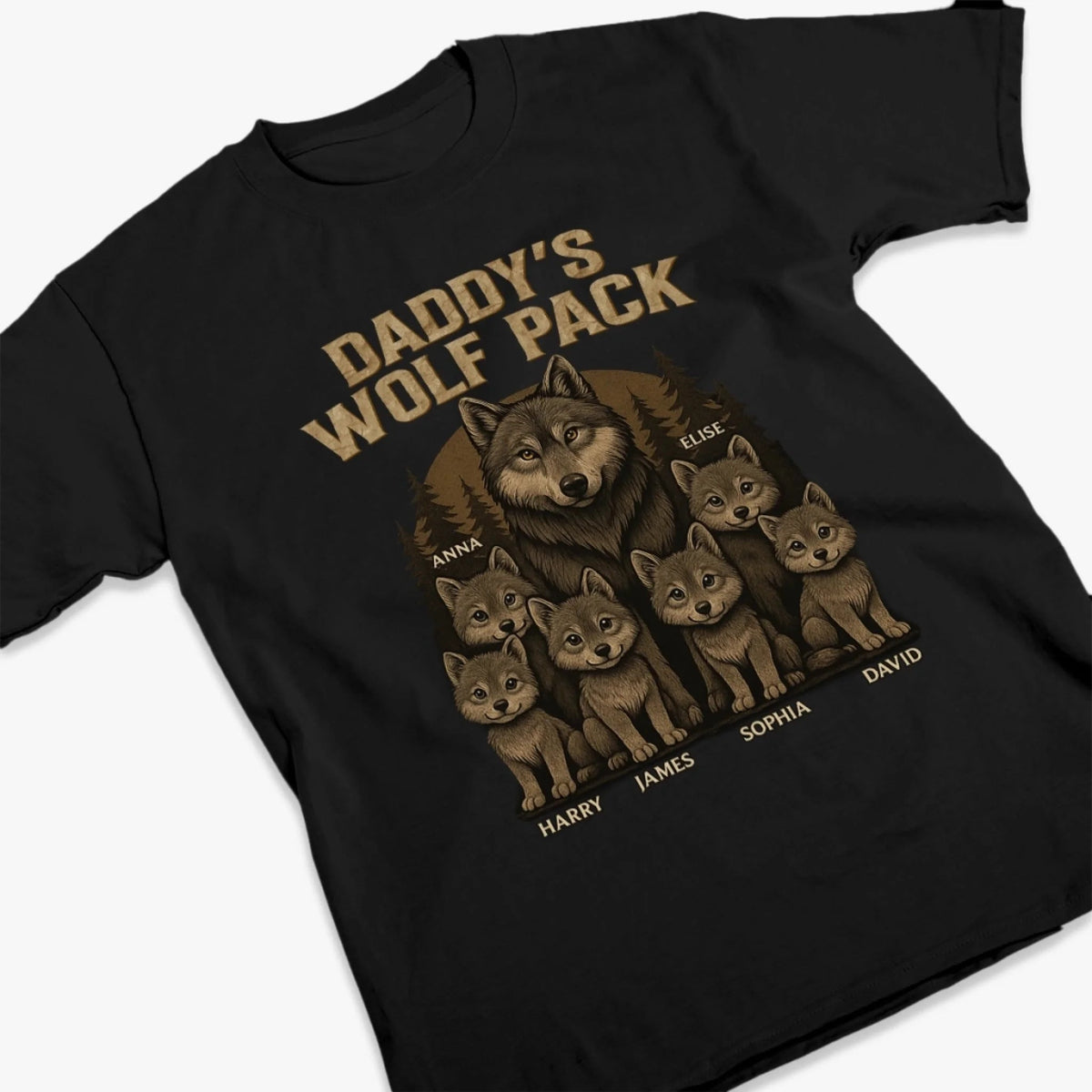 Loyal Brave Always Together - Family Personalized Pure Cotton T-shirt