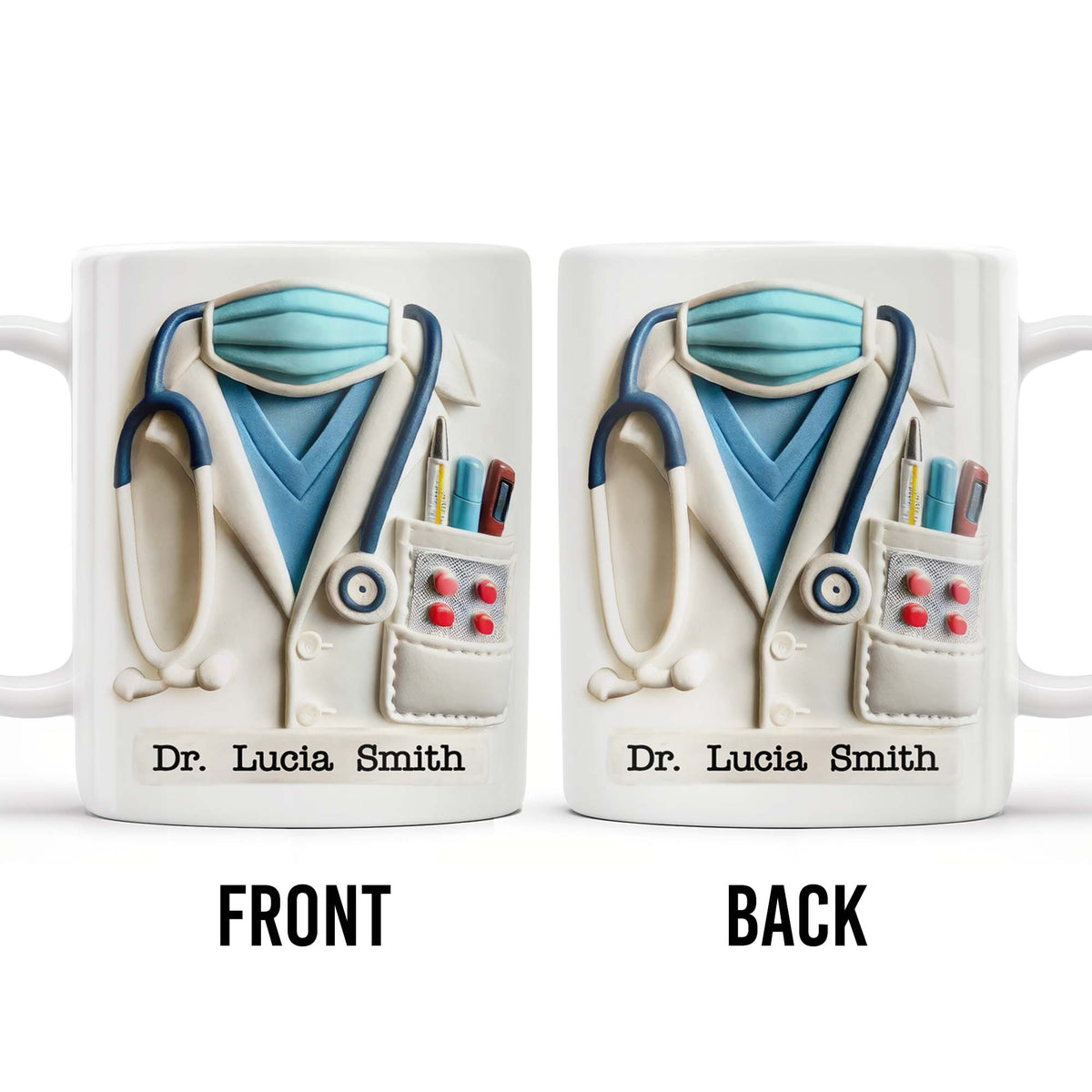 Celebrate Everyday Heroes With Medical Professional Gifts, Personalized Custom Coffee Mug