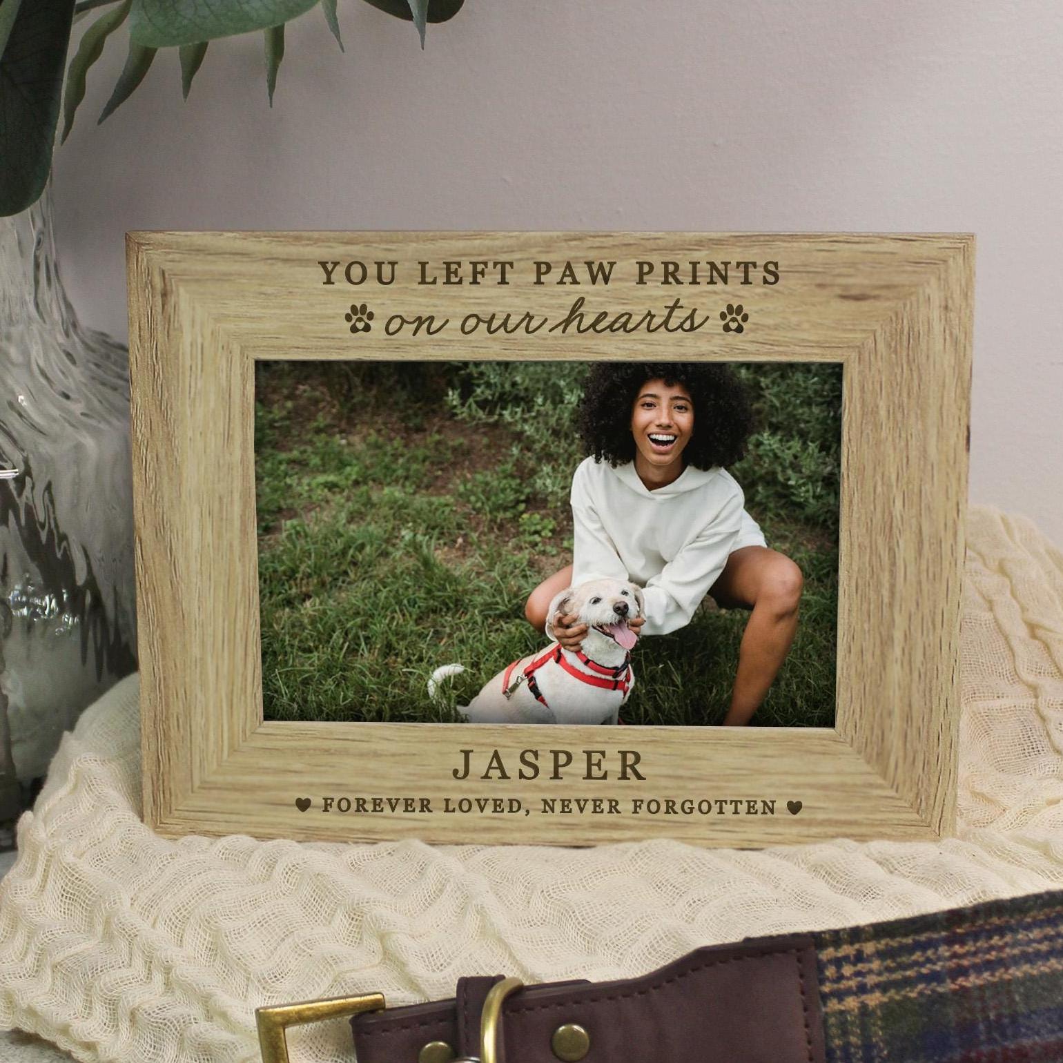 Personalised Pet Memorial Photo Frame