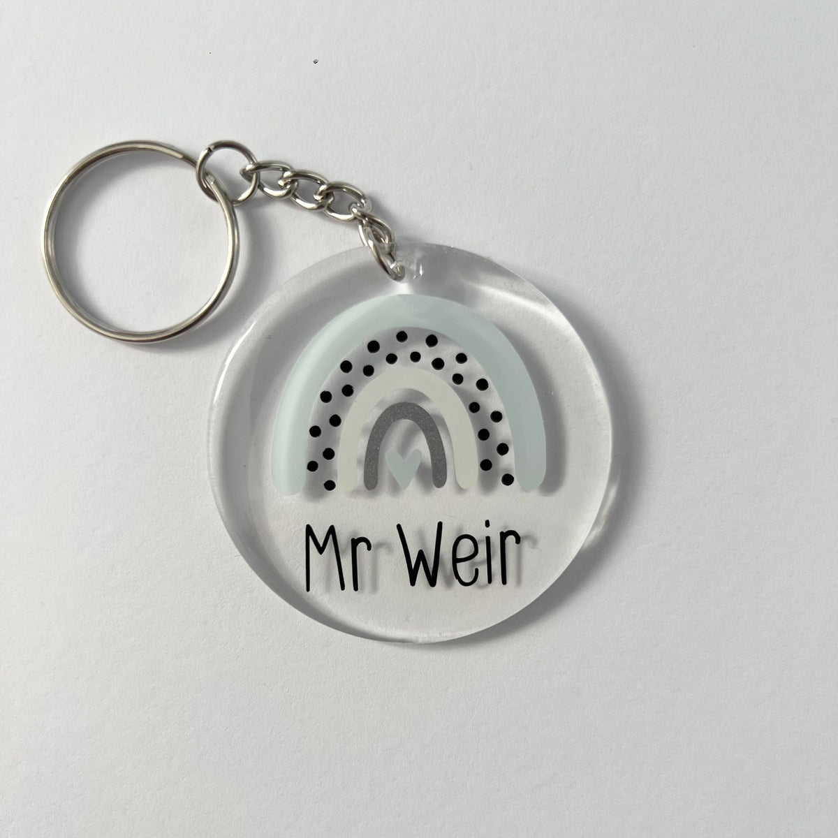 Personalized Teacher Arcylic Keychain Gifts for Teacher Appreciation