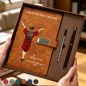 Personalized Graduation Notebook Set – A Thoughtful Gift For Her & Him