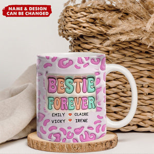 Personalized Besties For The Resties Mug Gift For Best Friends, BFF, Sisters