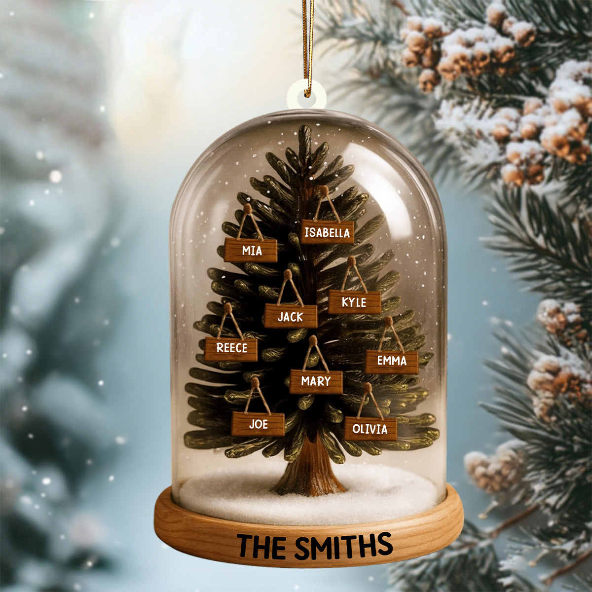 Create Your Family Tree With A Personalized Acrylic Ornament