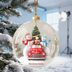 Personalized Christmas Ornament，The Perfect Gifts For Family