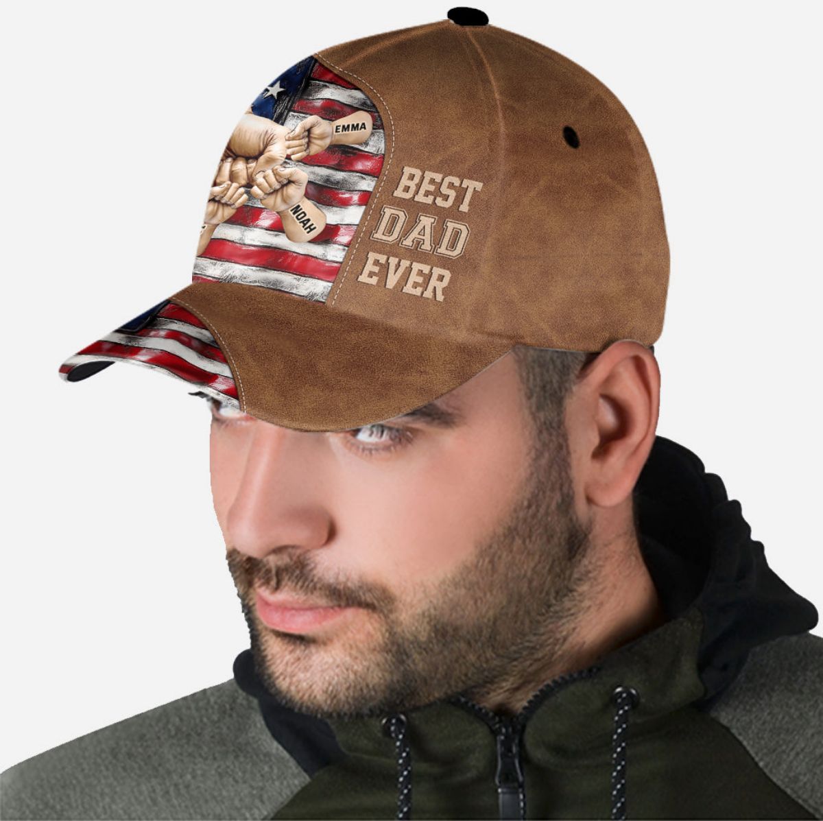 Best Dad Ever - Personalized Father Classic Cap