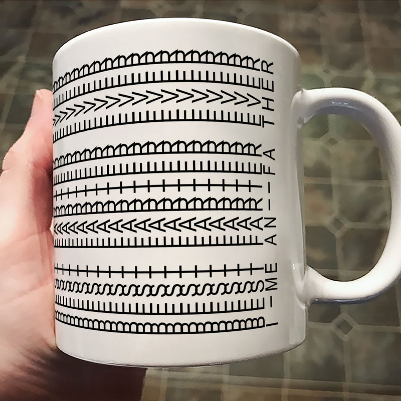 Funny Dad Hidden Message Mug, Father's Day Gift for Dad