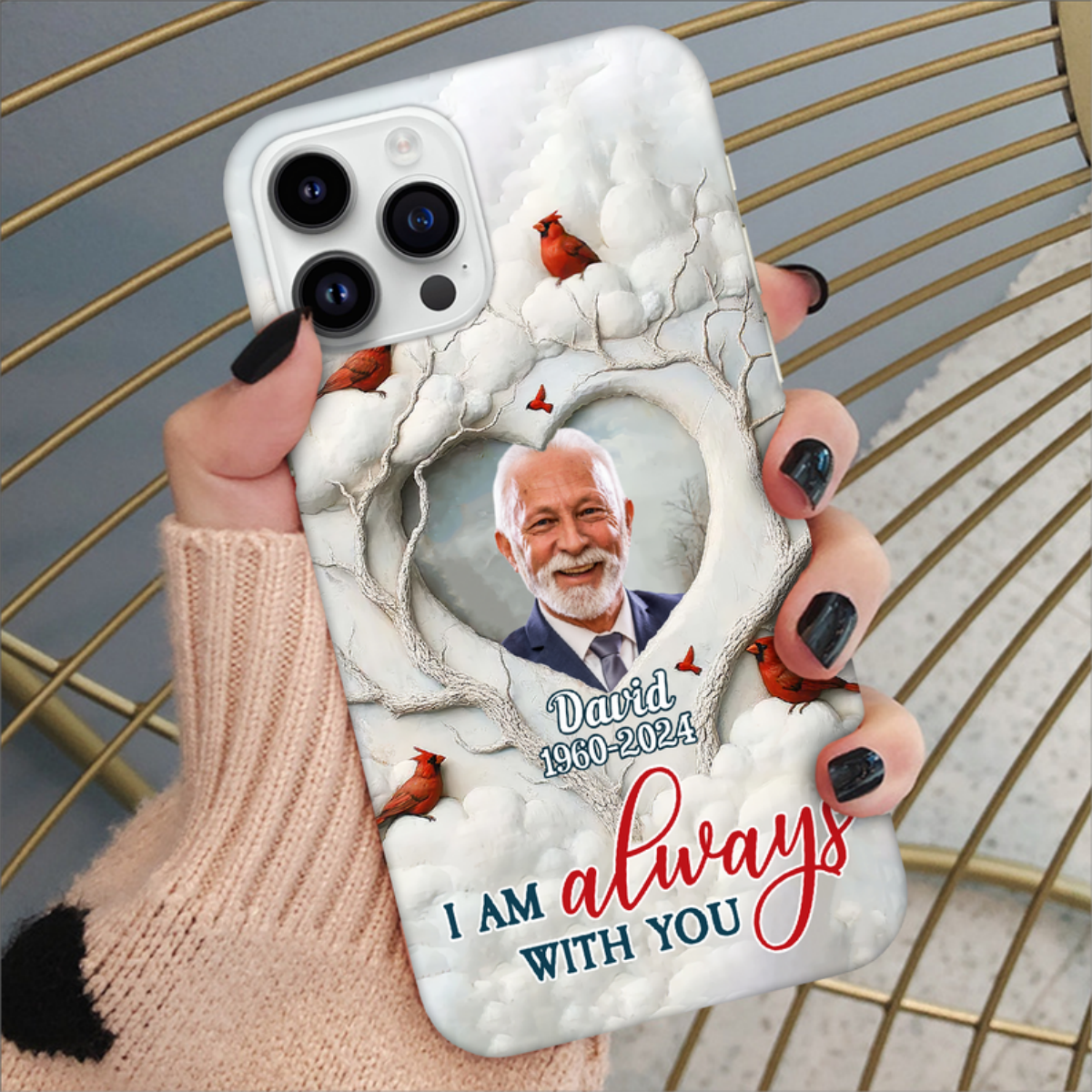 I Am Always With You Personalized Phone Case