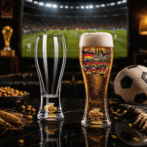 Personalized 2026 Soccer Country Beer Glass | Perfect For Fan Events & Tailgates