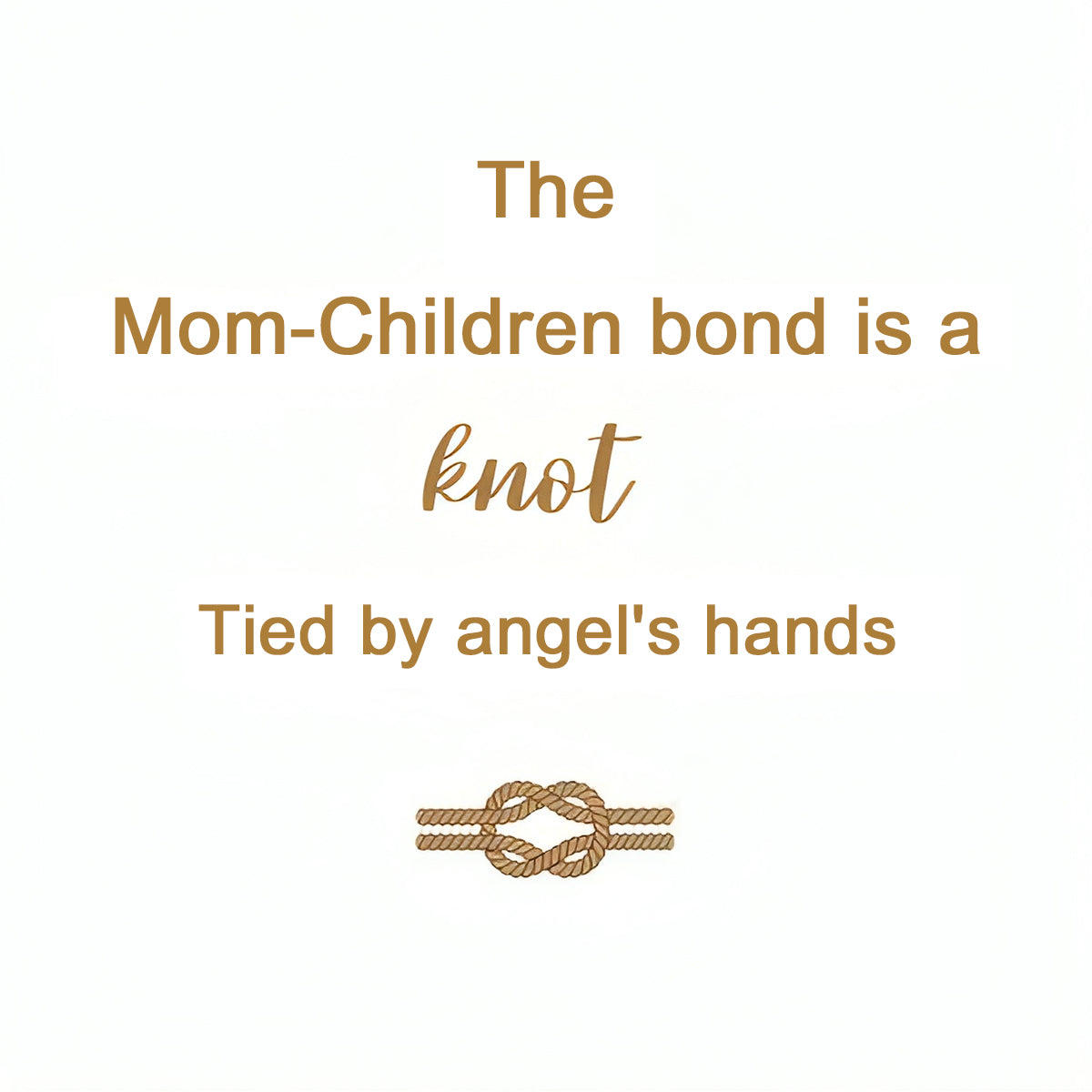 Personalized 1-12 Birth Flowers Knot Bracelet