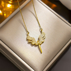 Alice Angel Necklace