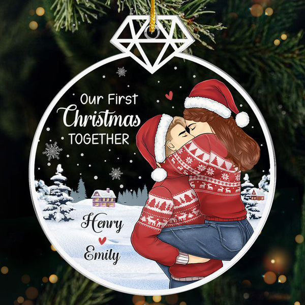 Wedding Gifts For Couple, Our First Christmas Married Ornament 2025, First Christmas