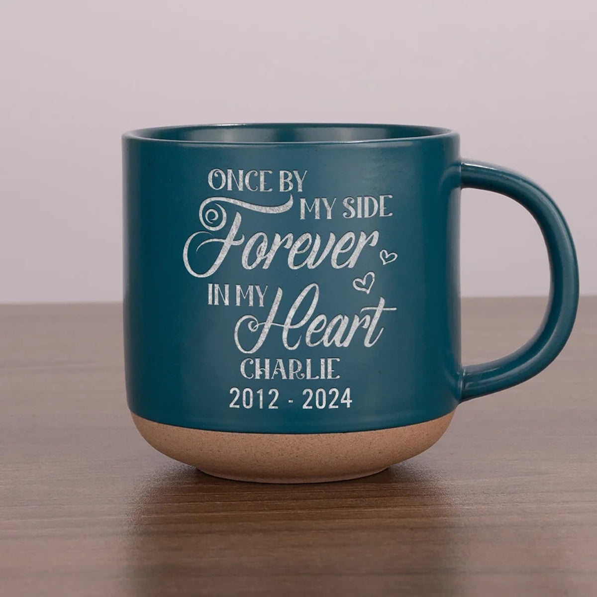 The Moment Your Heart Stopped, Mine Changed Forever Personalized Memorial 11oz Mug