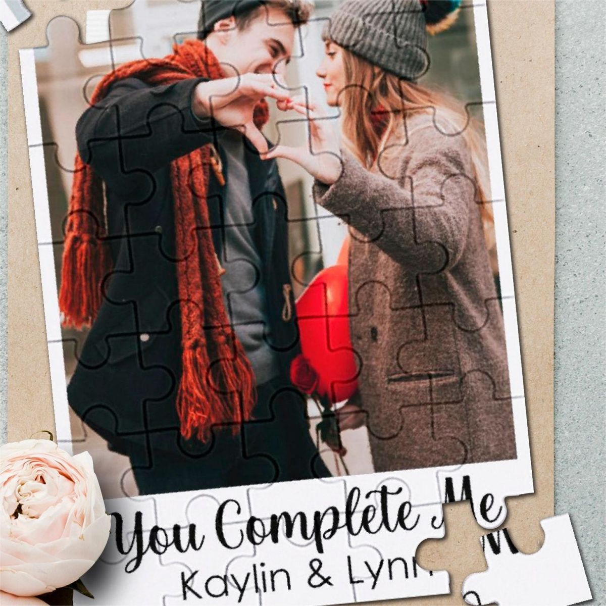 Personalized Photo Puzzle Gift For Family