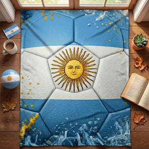 Personalized 2026 Soccer Country Blanket | Perfect Gift for Diehard Soccer Fans