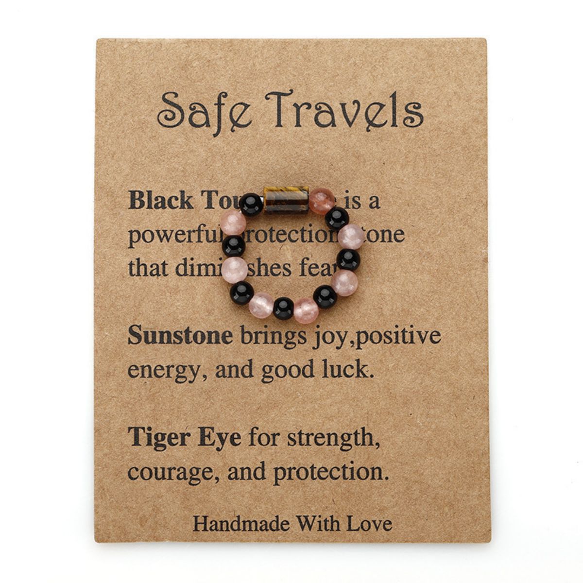 Healing crystals,Beaded elastic ring