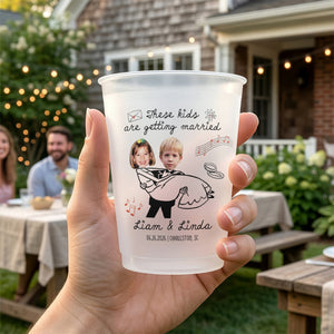 These Kids Are Getting Married Wedding Party Wedding Favors - Personalized Cups
