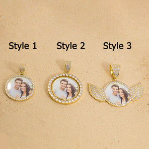 Personalized Photo Charm Hip Hop Pendant