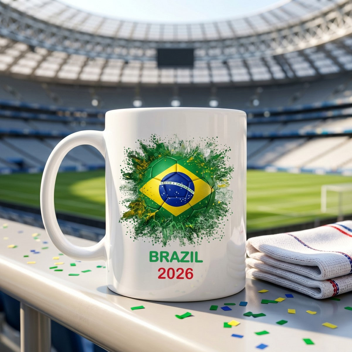 Personalized 2026 Soccer Country MUG