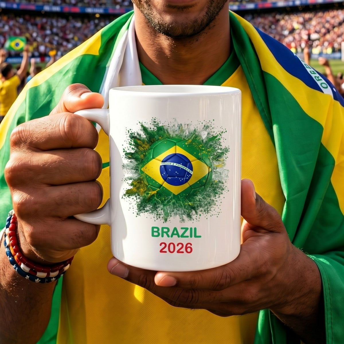 Personalized 2026 Soccer Country MUG