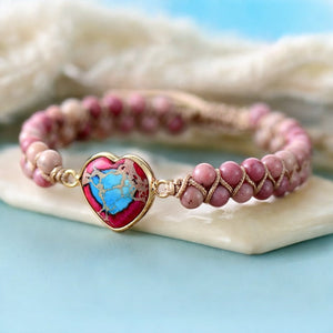 Passionate Heart Jasper Bracelet