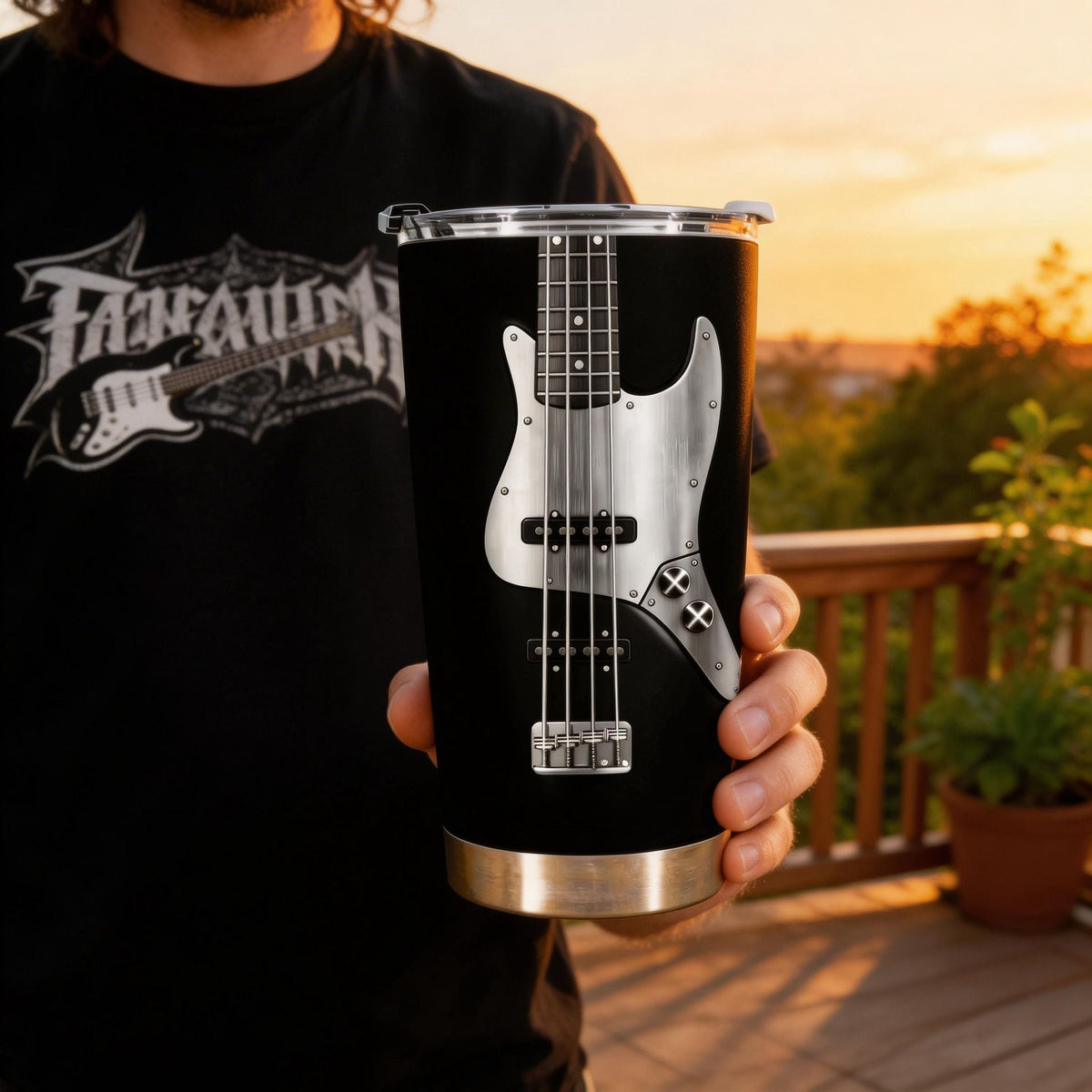Bassist Nutrition Facts, Personalized Tumbler, Gift For Musicians