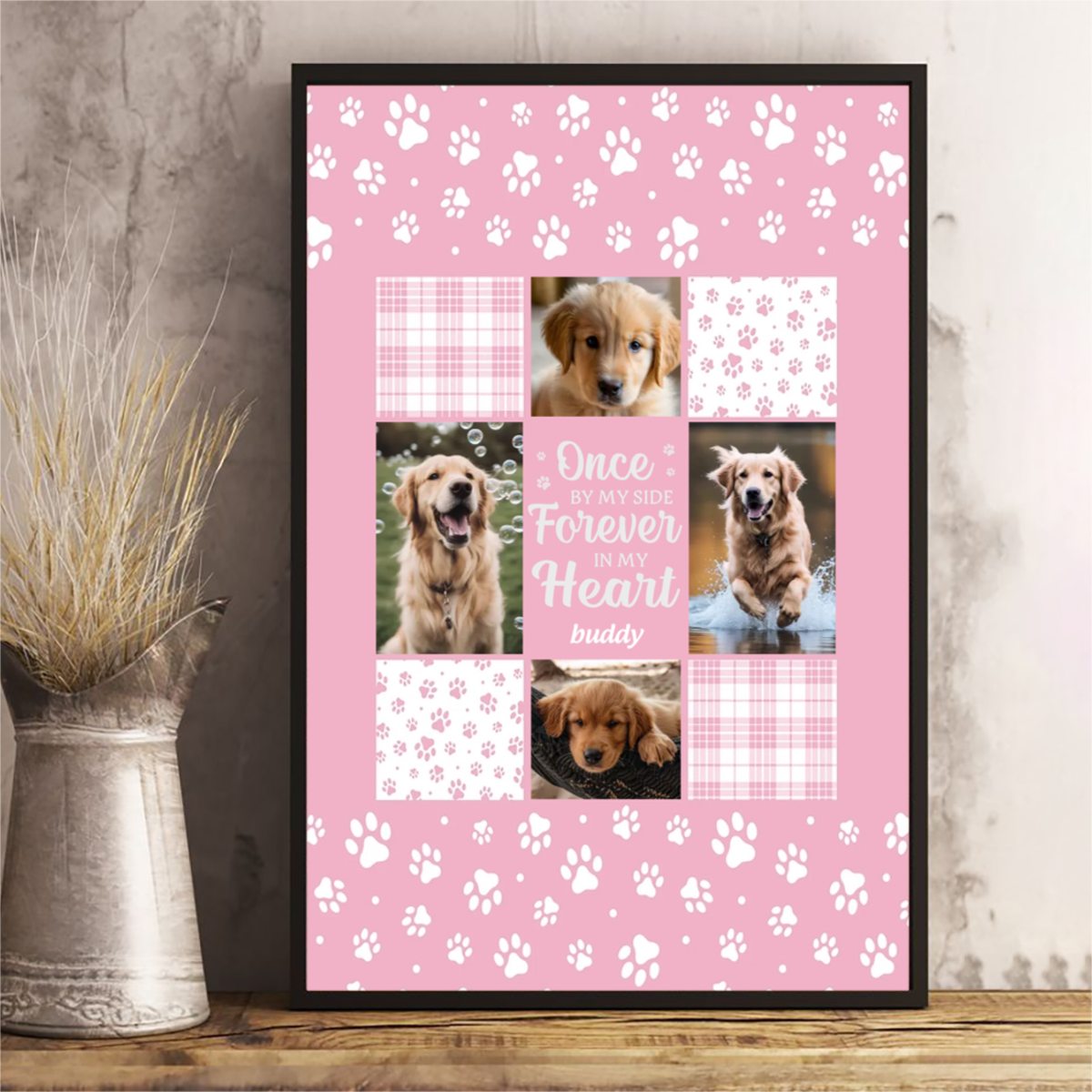 You Were My Favorite Hello And My Hardest Goodbye - Personalized Memorial Poster & Canvas