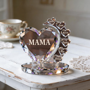 For the Mom Who Deserves It All – Personalized Custom Shaped Acrylic Plaque