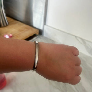 Personalized Double Chamber Memorial Ashes  Bracelet