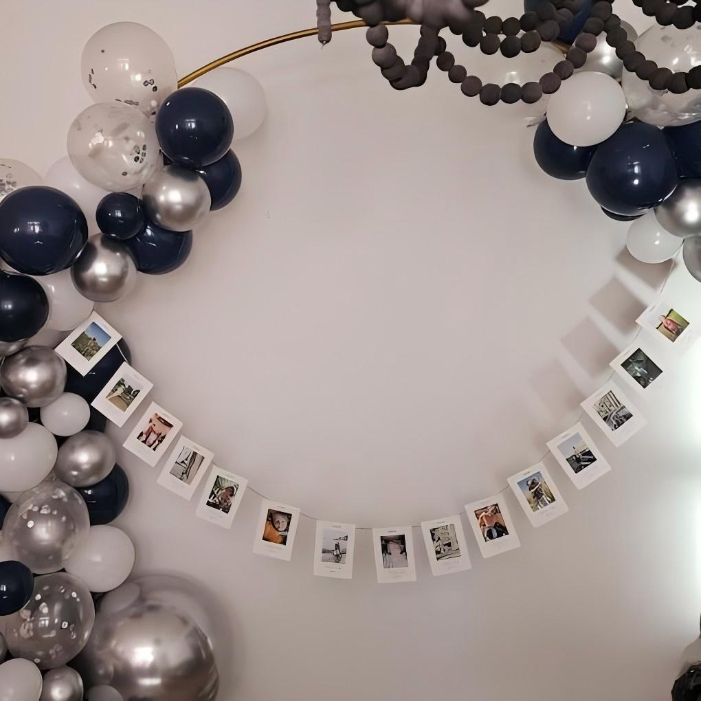 Personalized Photo Birthday Banner Party Decorations