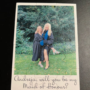 Personalized Photo Puzzle Gift For Family