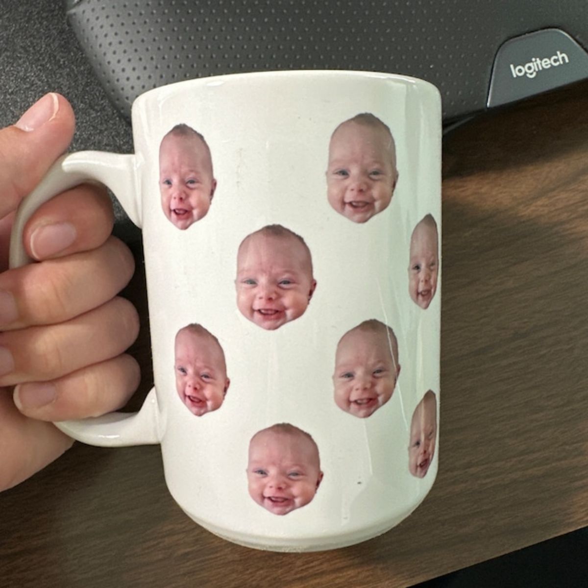 Personalized Baby Face Mug