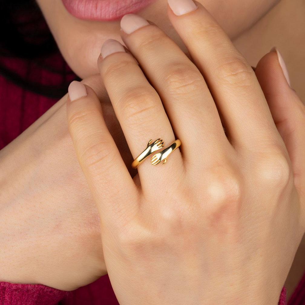 Hug Ring Adjustable Ring Gift for Women