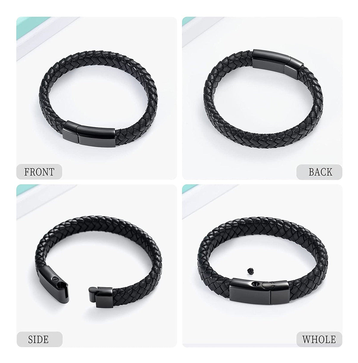 Personalized Urn Memorial Bracelet