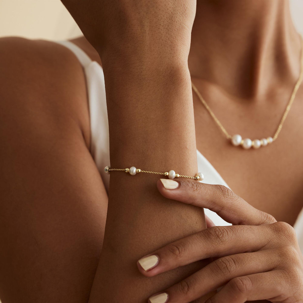 Pearl Bead Bracelet,Wedding Bridesmaids' gifts, Maid of Honor Gift, Mother's Day