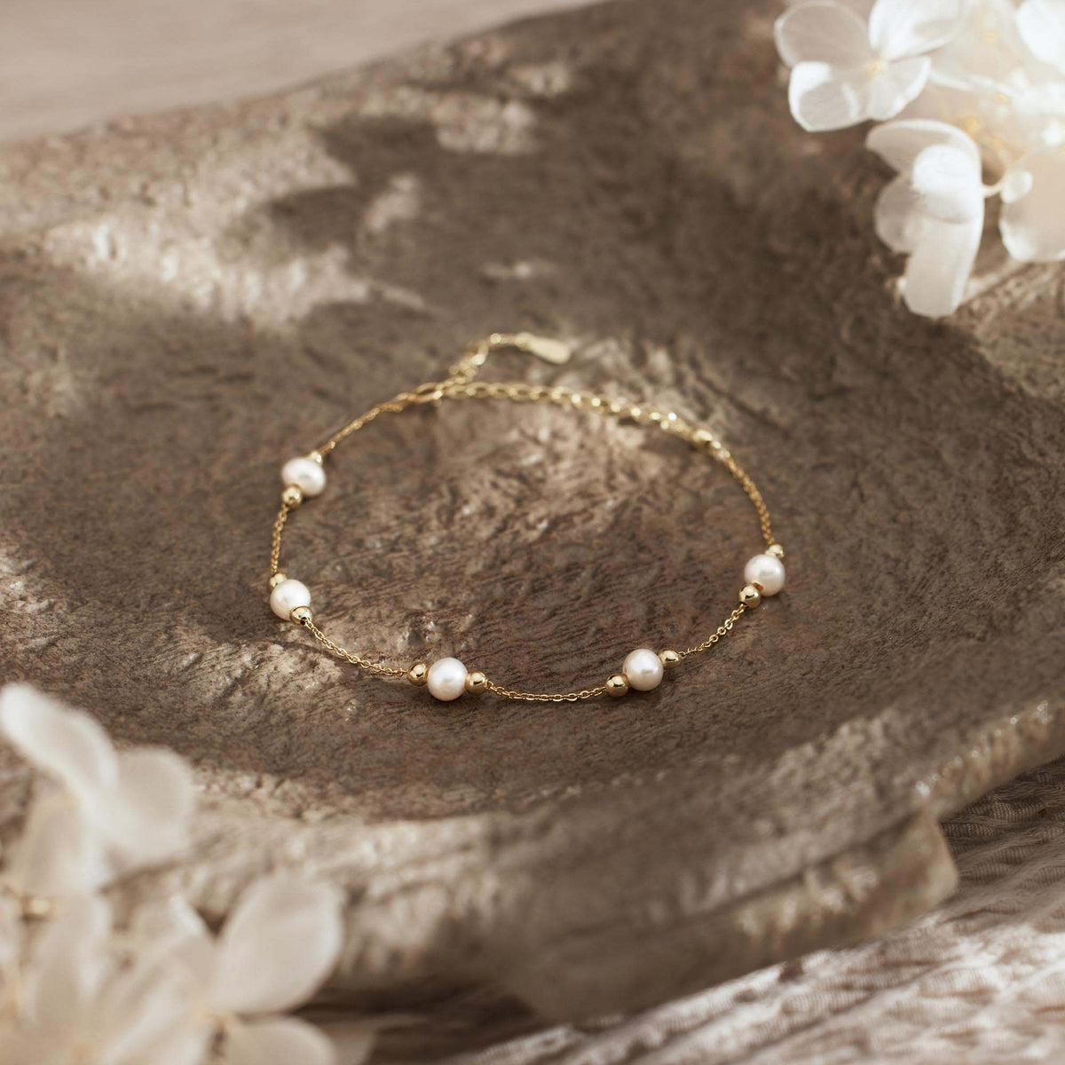 Pearl Bead Bracelet,Wedding Bridesmaids' gifts, Maid of Honor Gift, Mother's Day