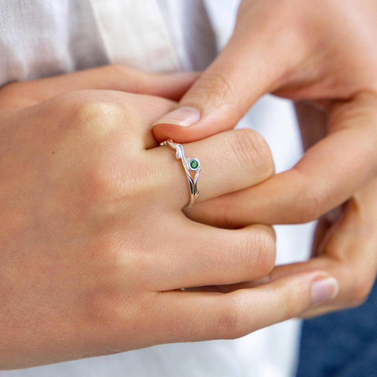 Personalized Birthstone Ring