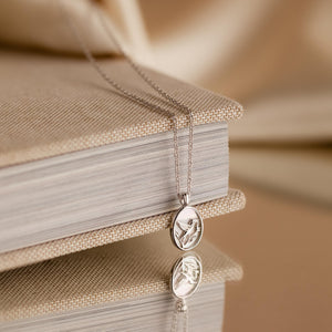 Pearl Hummingbird Necklace