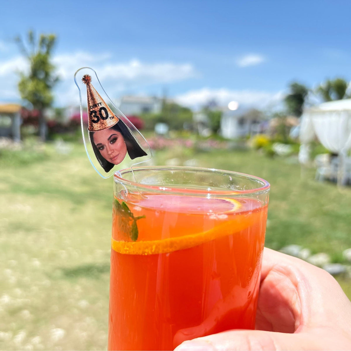 Custom Drink Stirrers Personalized Party Decoration