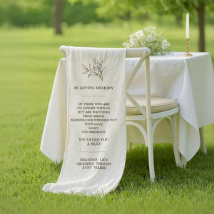 Welcome To The Wedding Of Mr. & Mrs. • Custom Fabric Wedding Welcome Sign •  Personalized Wedding Decor