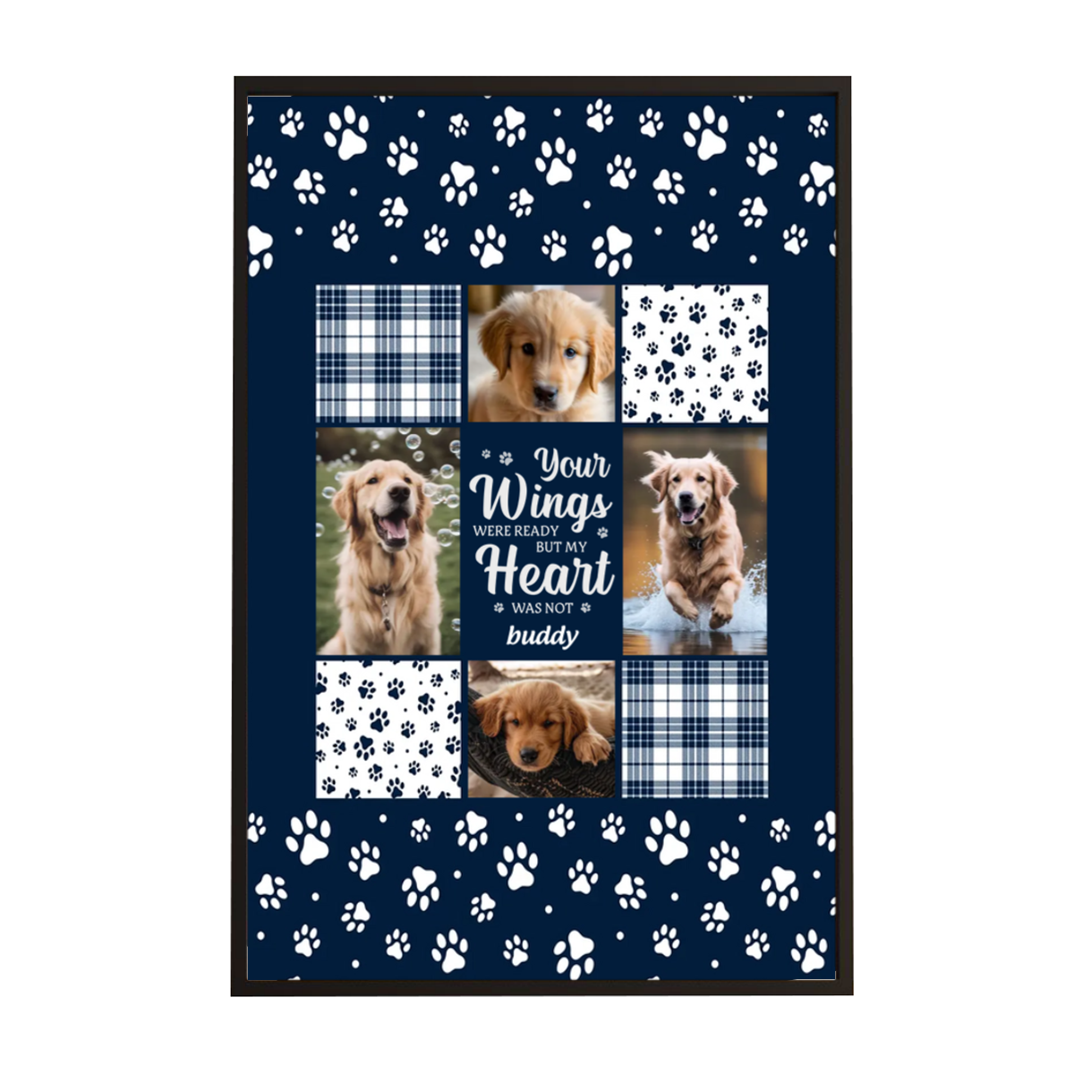 You Were My Favorite Hello And My Hardest Goodbye - Personalized Memorial Poster & Canvas