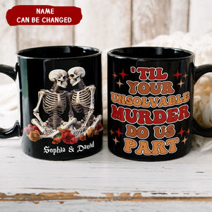Couple Gift Personalized Mug Skull Couple Mug