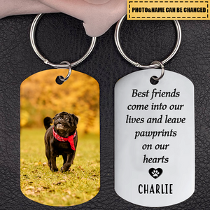 Dog Keychain Dog Memorial Gifts For Loss Of Dog - Personalized Steel Keychains - Pet Memorial Gifts Cat Keychain