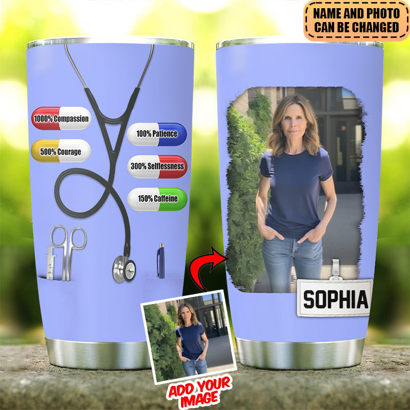 Couple Personalized Custom Tumbler - Gift For Doctors and Nurses