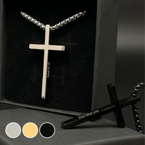 Personalized Cross Necklace